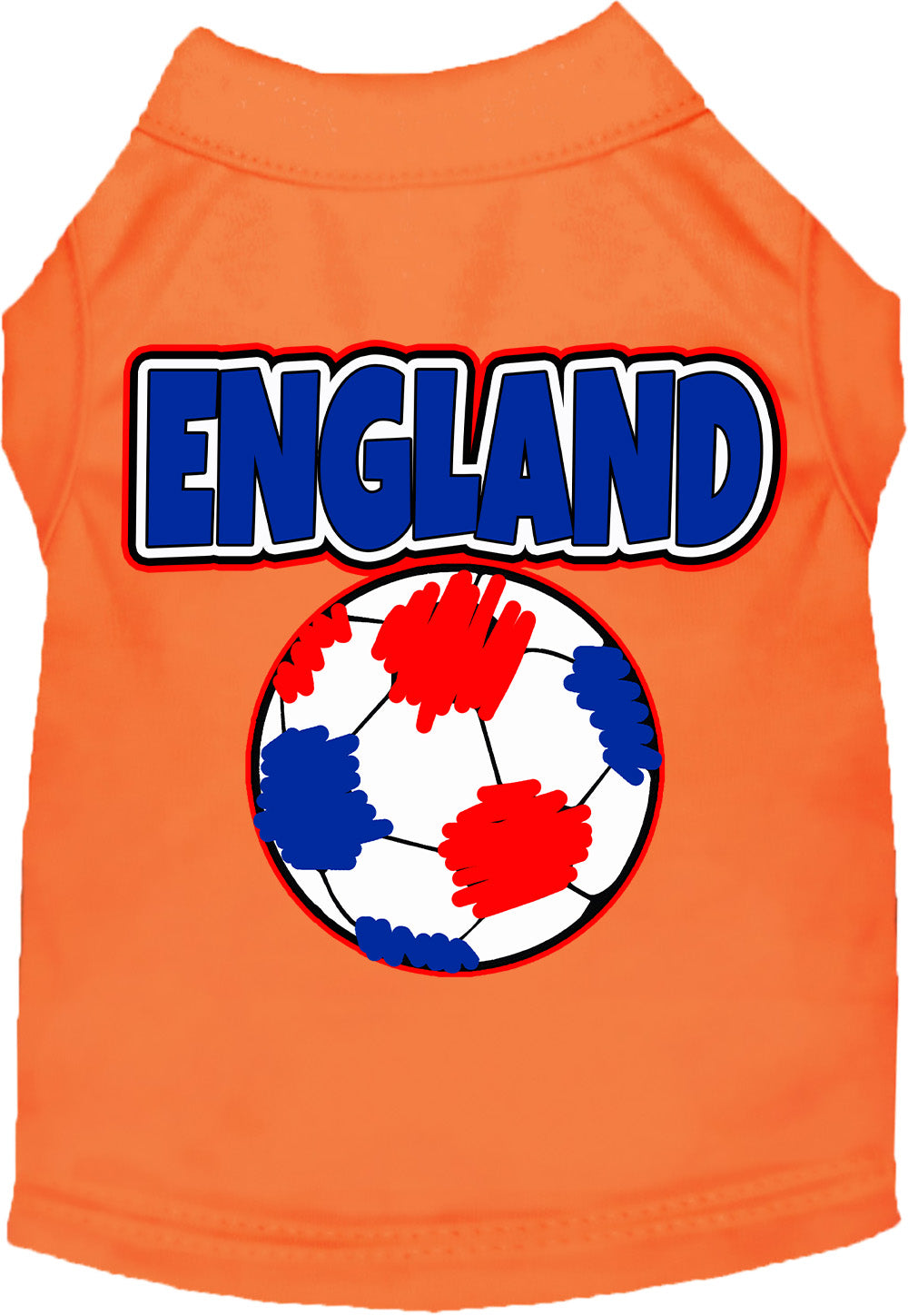 England Soccer Pet Shirt