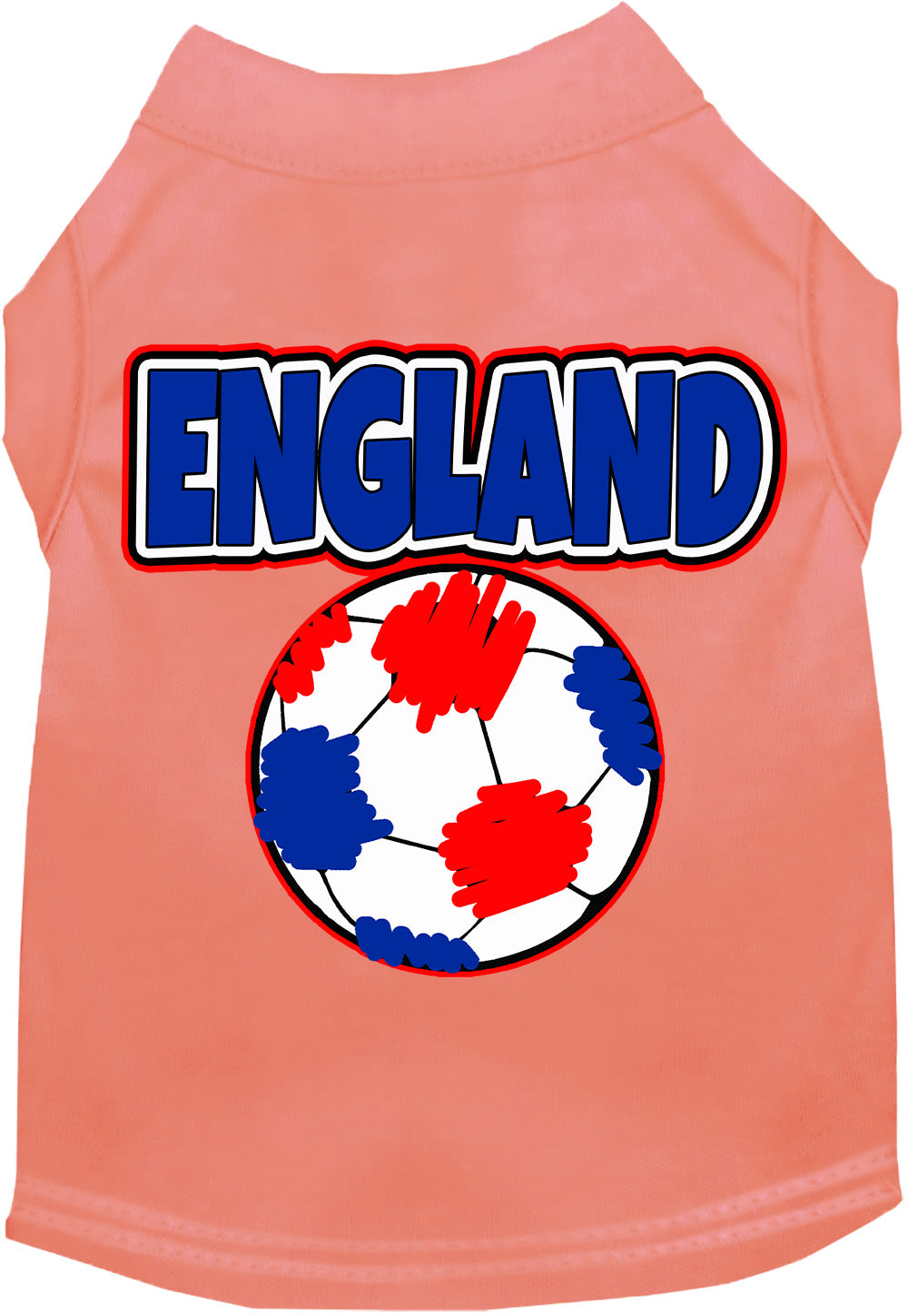England Soccer Pet Shirt