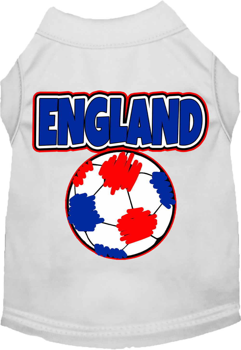 England Soccer Pet Shirt