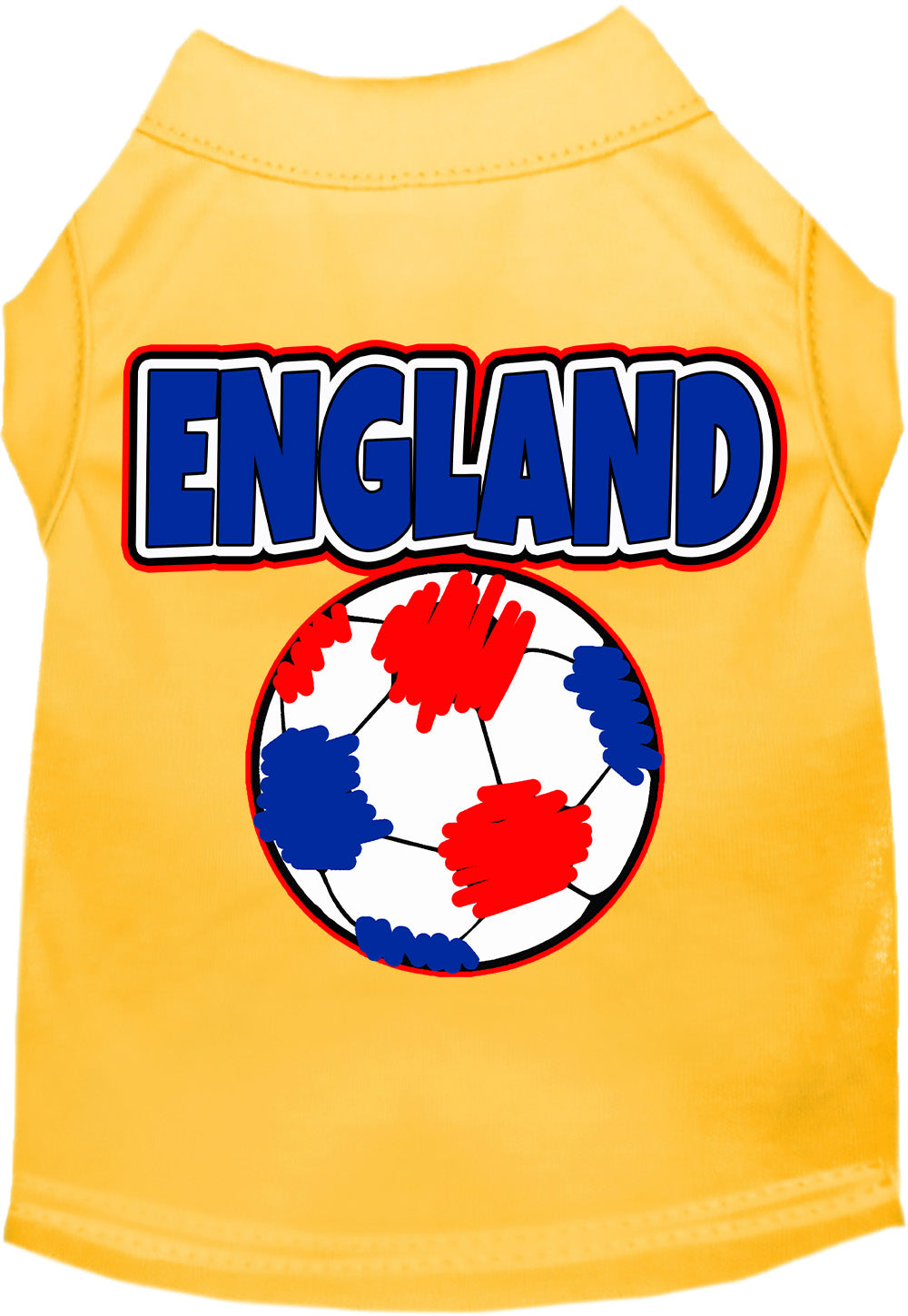 England Soccer Pet Shirt