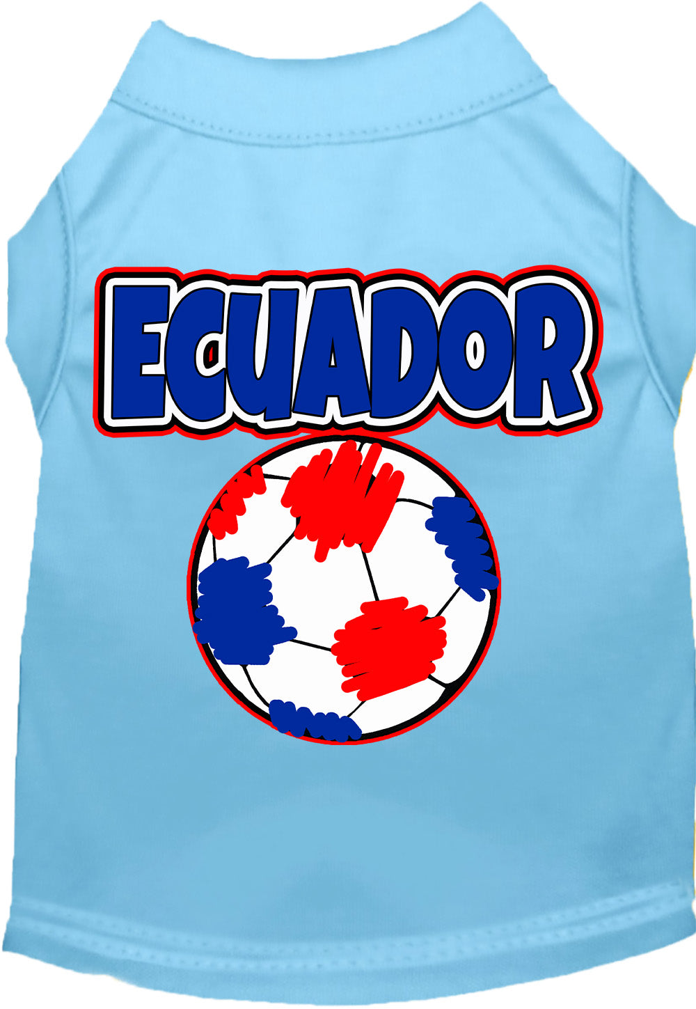 Ecuador Soccer Pet Shirt