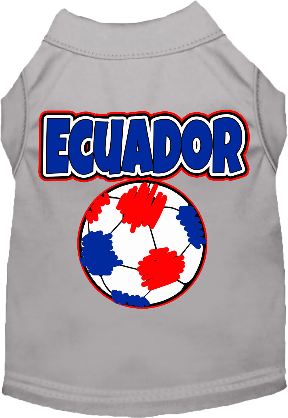 Ecuador Soccer Pet Shirt
