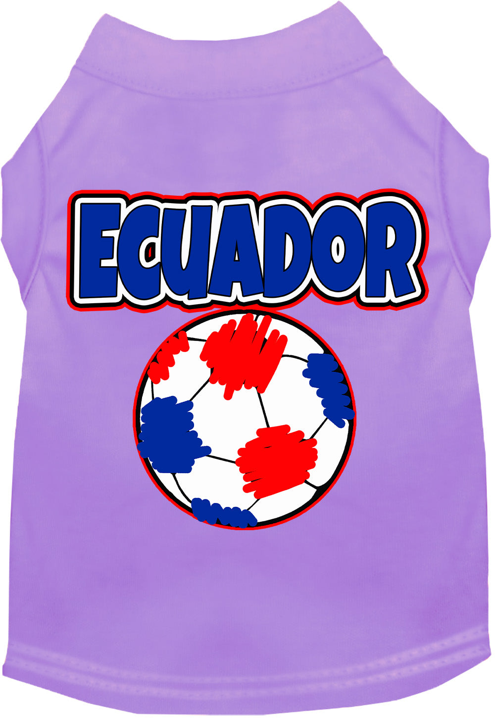 Ecuador Soccer Pet Shirt