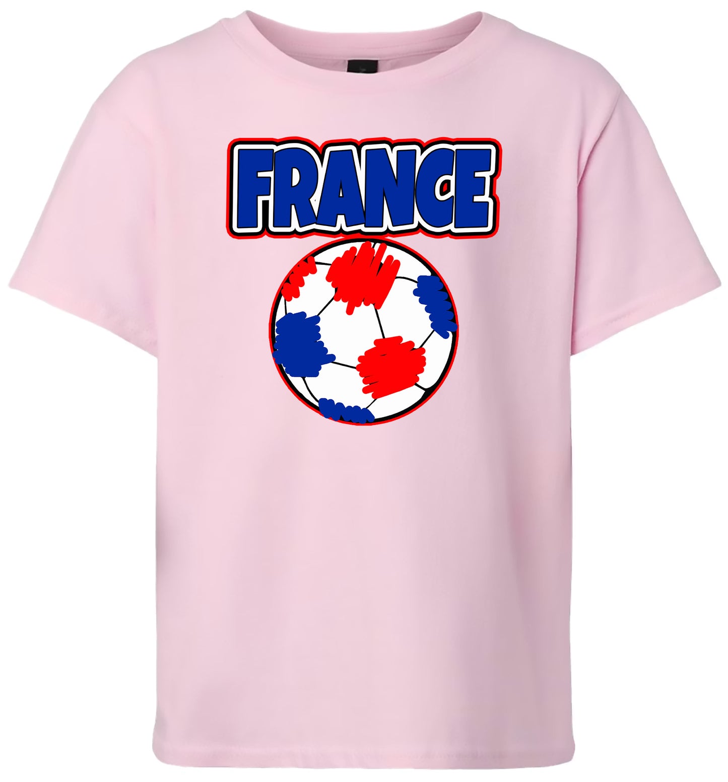 France Soccer Children's Gildan Soft Shirt