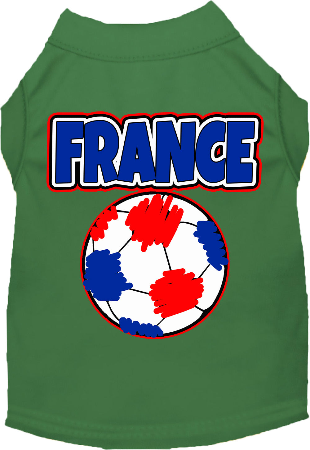 France Soccer Pet Shirt
