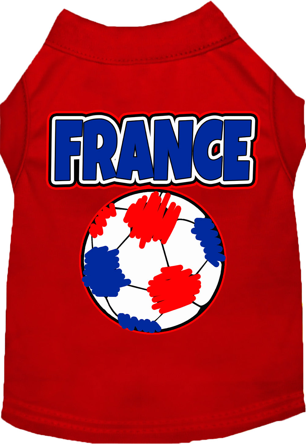 France Soccer Pet Shirt