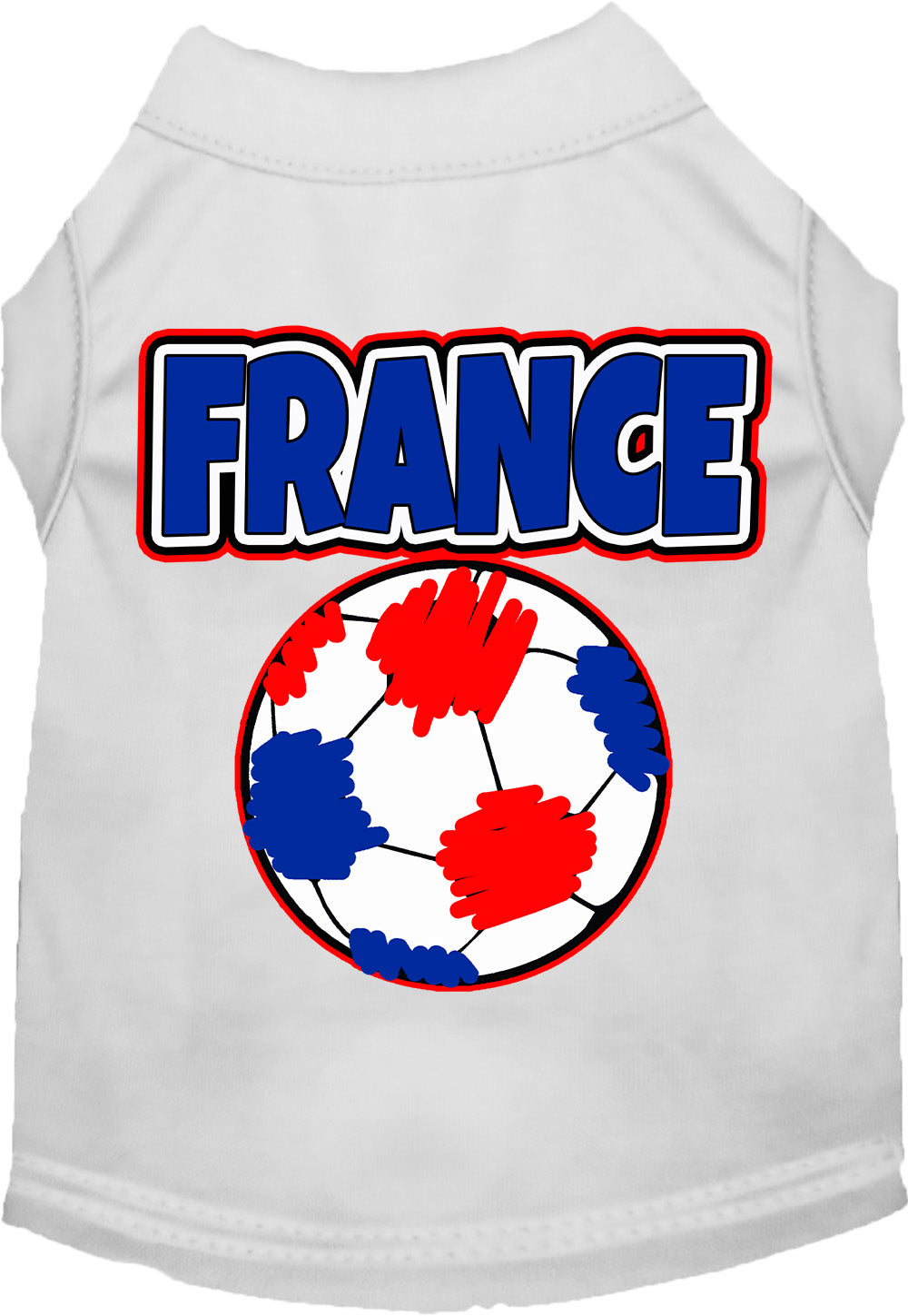 France Soccer Pet Shirt