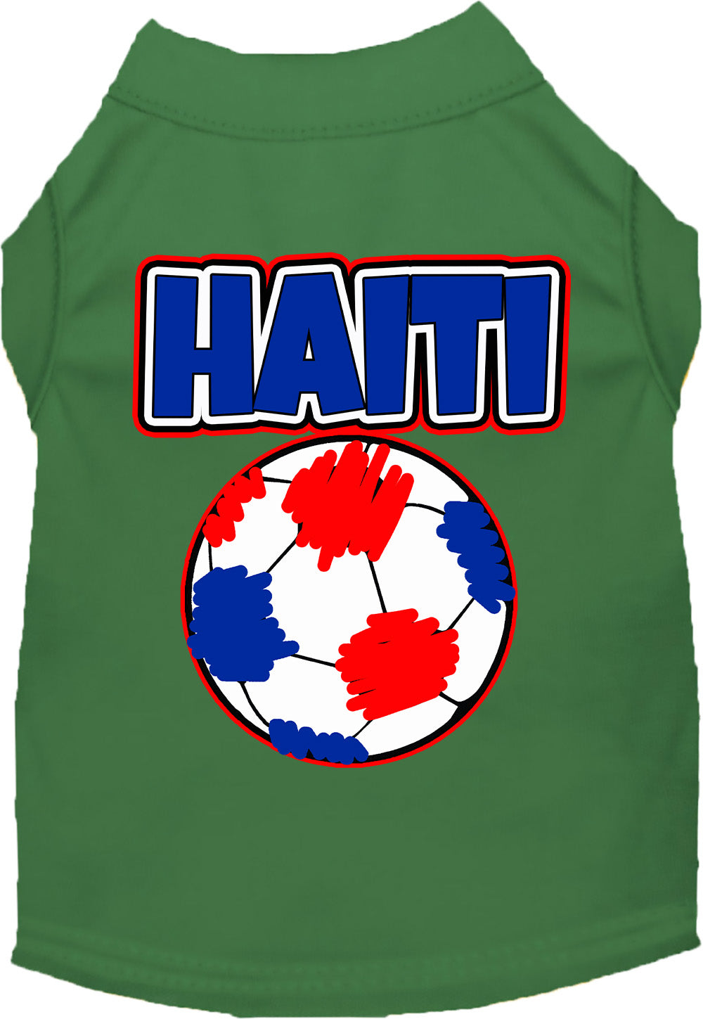 Haiti Soccer Pet Shirt