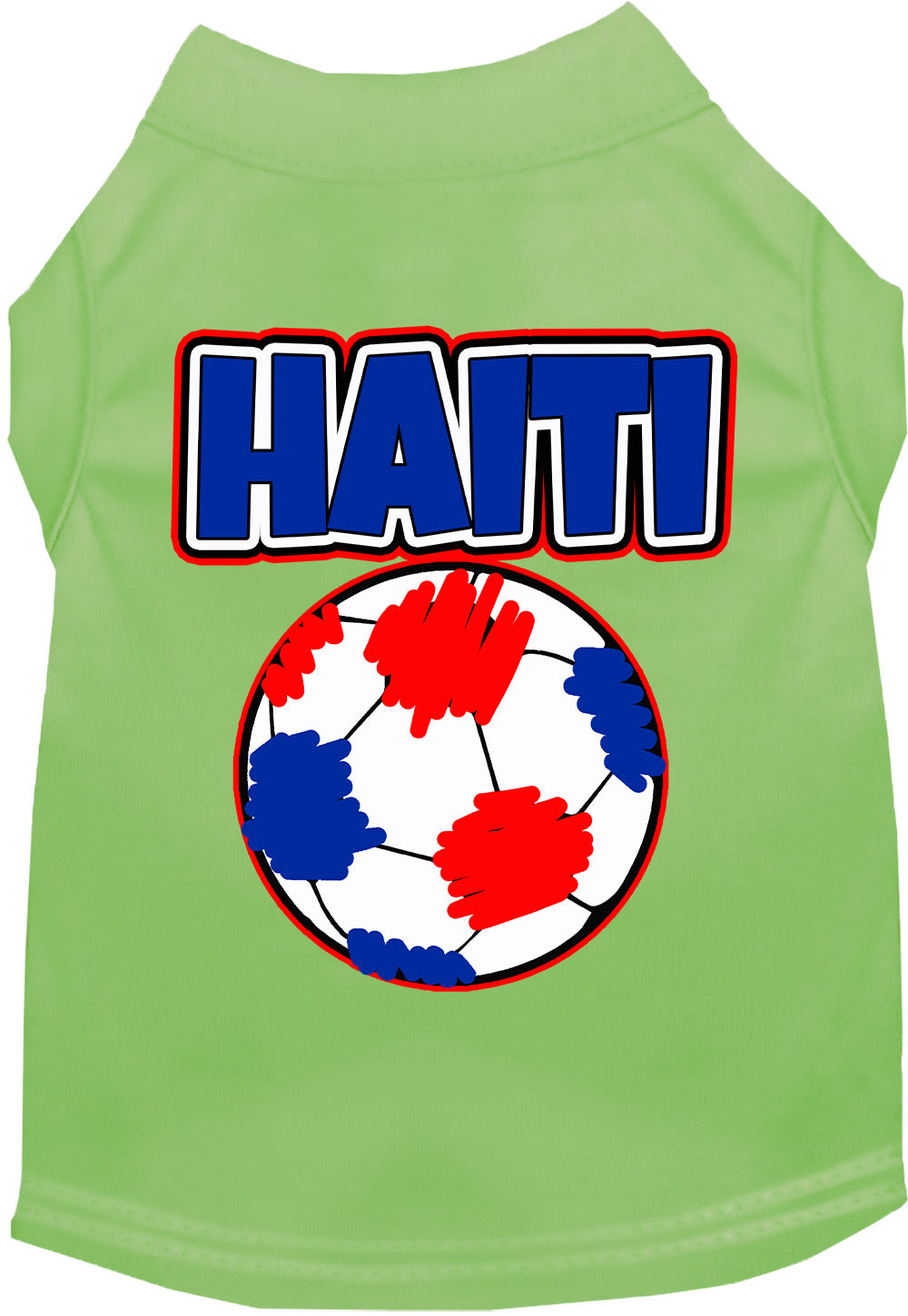 Haiti Soccer Pet Shirt