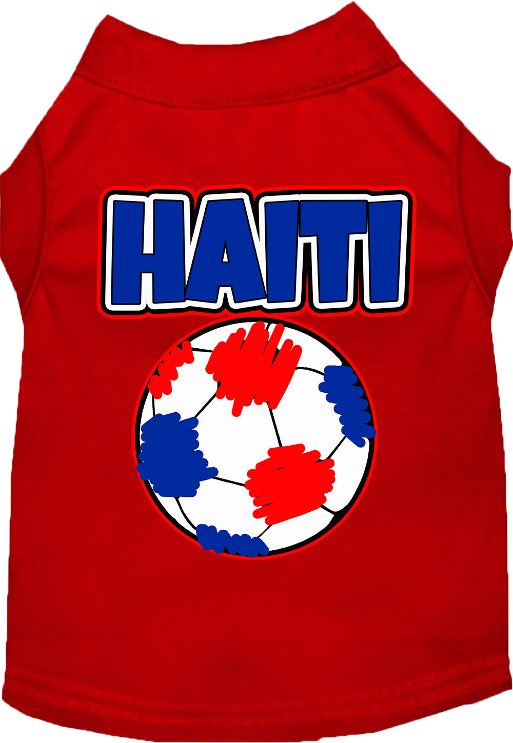 Haiti Soccer Pet Shirt