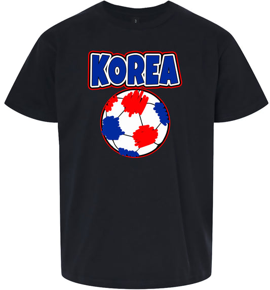 Korea Soccer Children's Gildan Soft Shirt