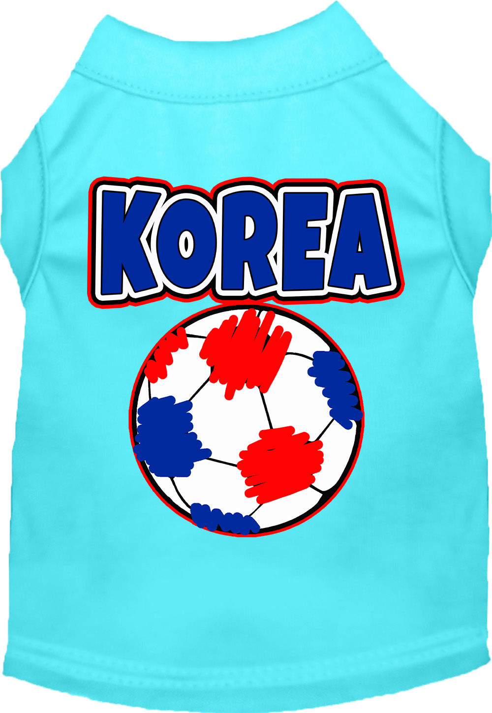 Korea Soccer Pet Shirt