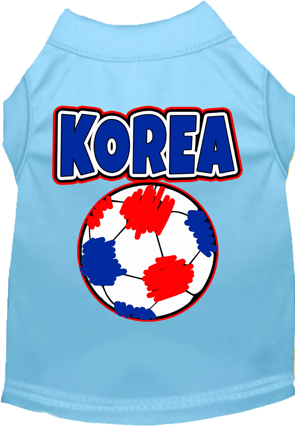 Korea Soccer Pet Shirt