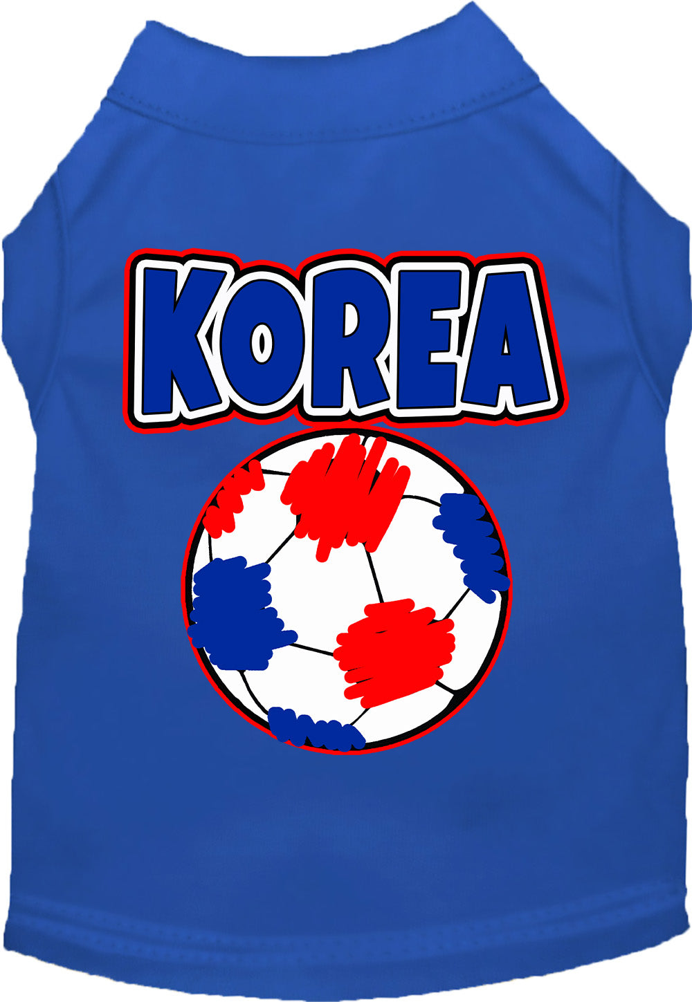 Korea Soccer Pet Shirt