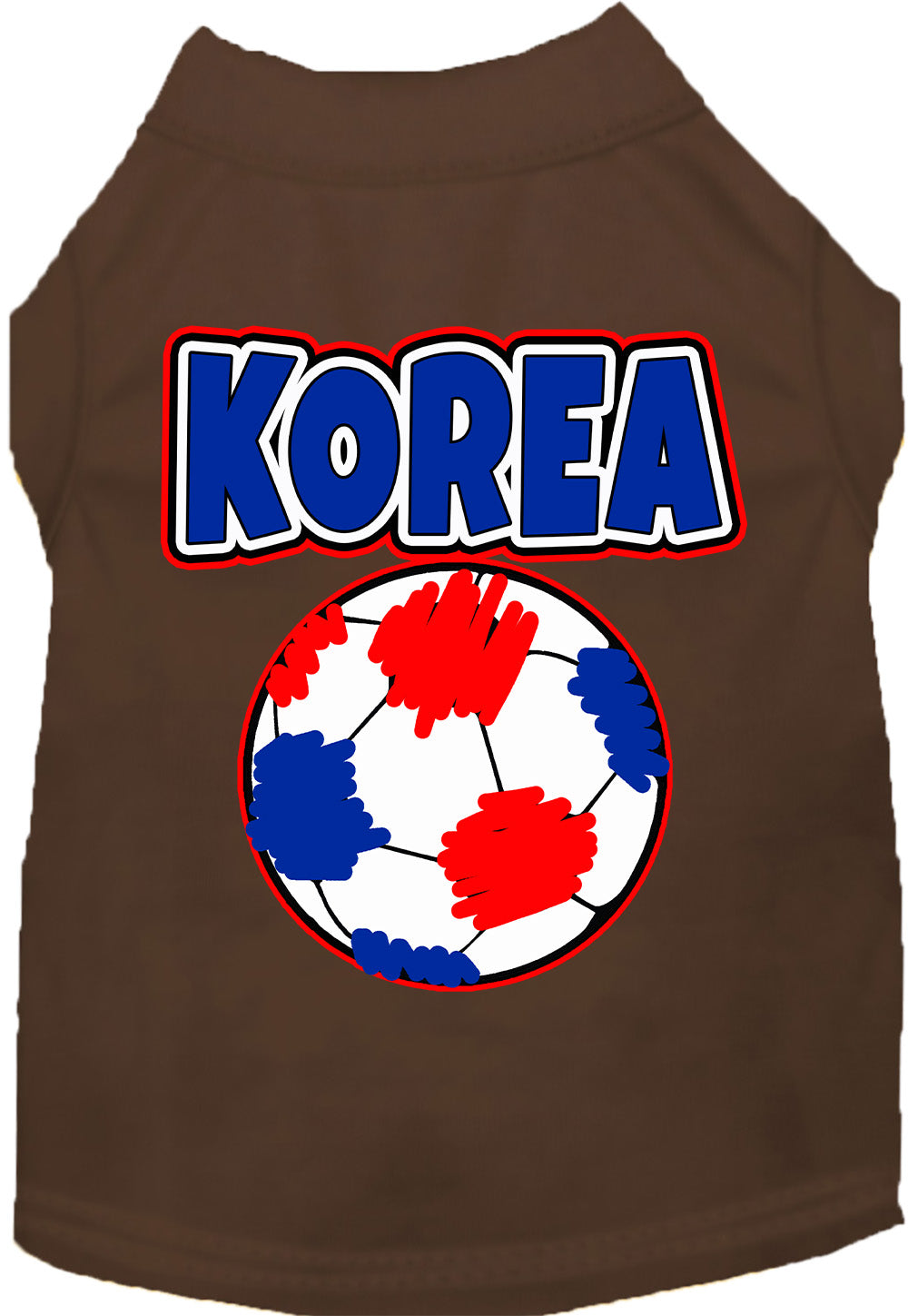 Korea Soccer Pet Shirt