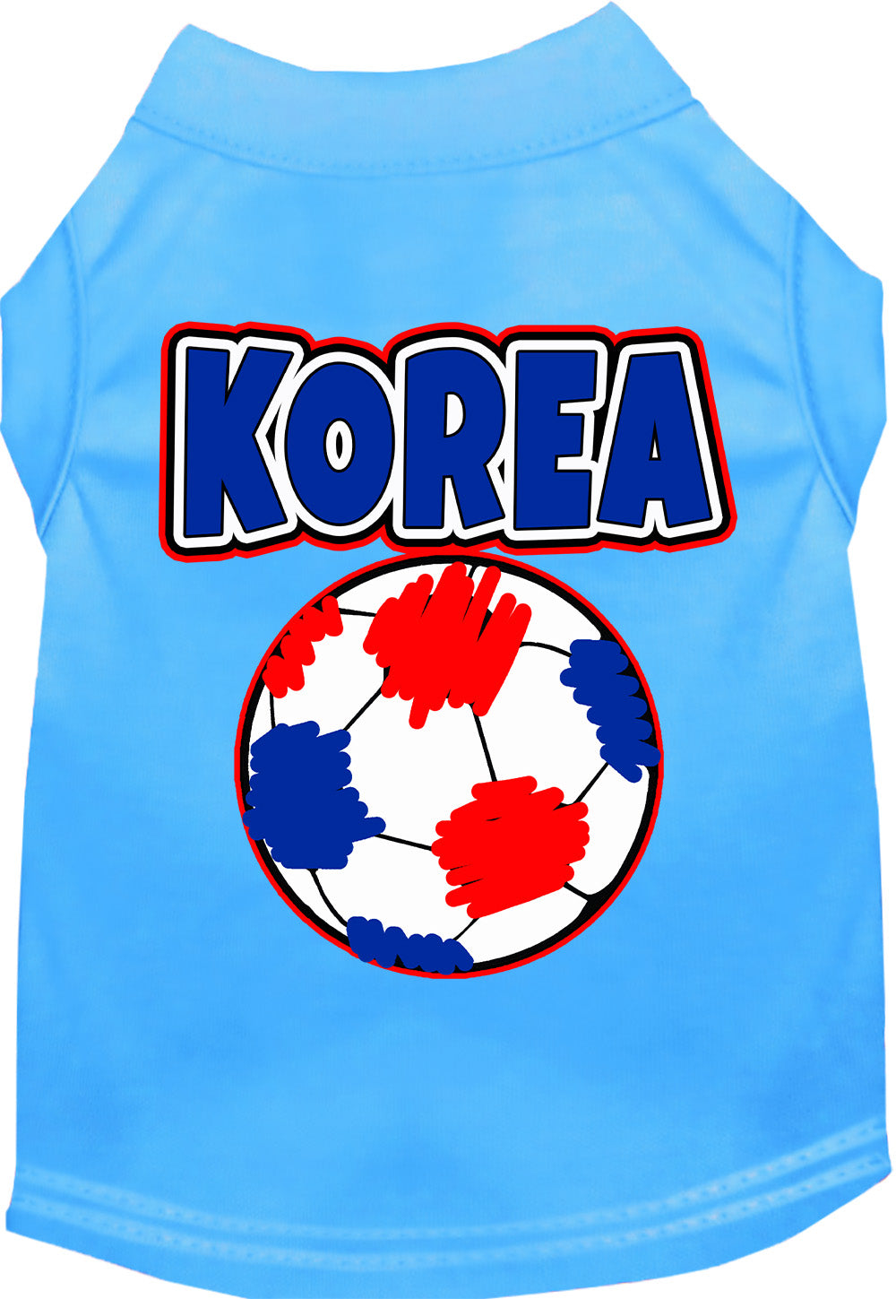 Korea Soccer Pet Shirt