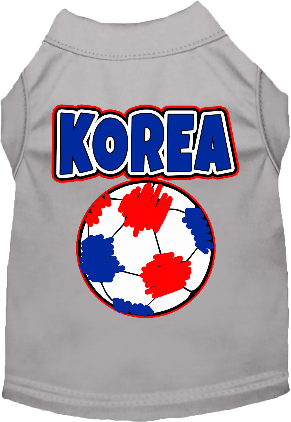Korea Soccer Pet Shirt