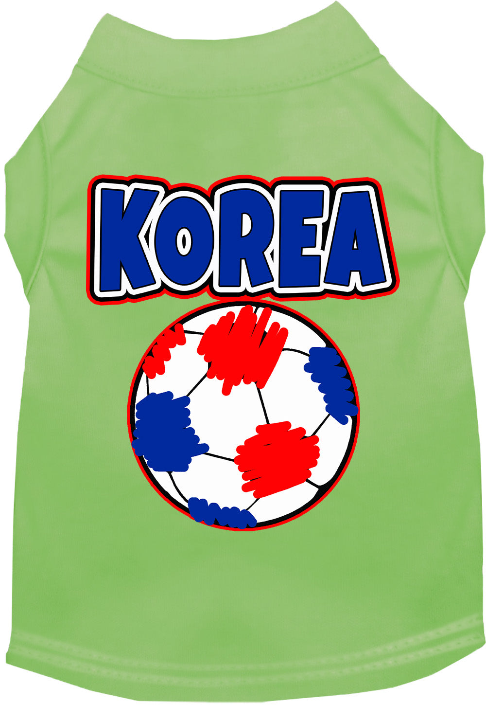 Korea Soccer Pet Shirt