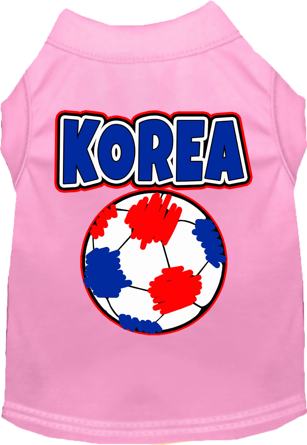 Korea Soccer Pet Shirt