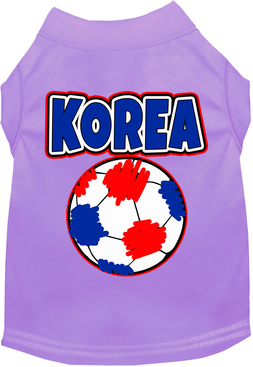Korea Soccer Pet Shirt