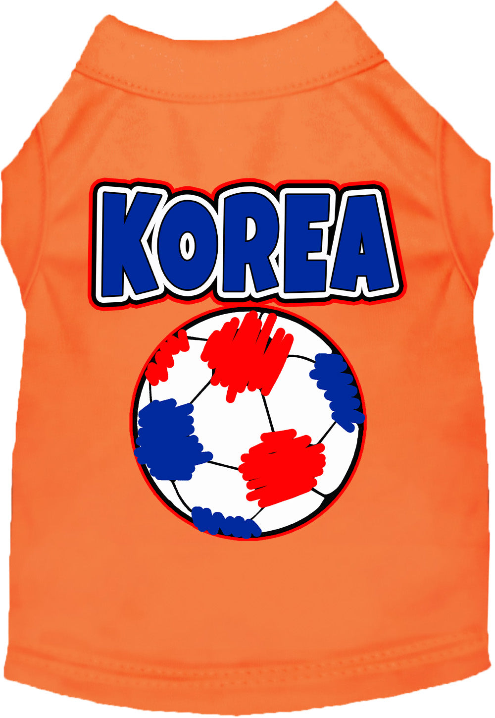 Korea Soccer Pet Shirt