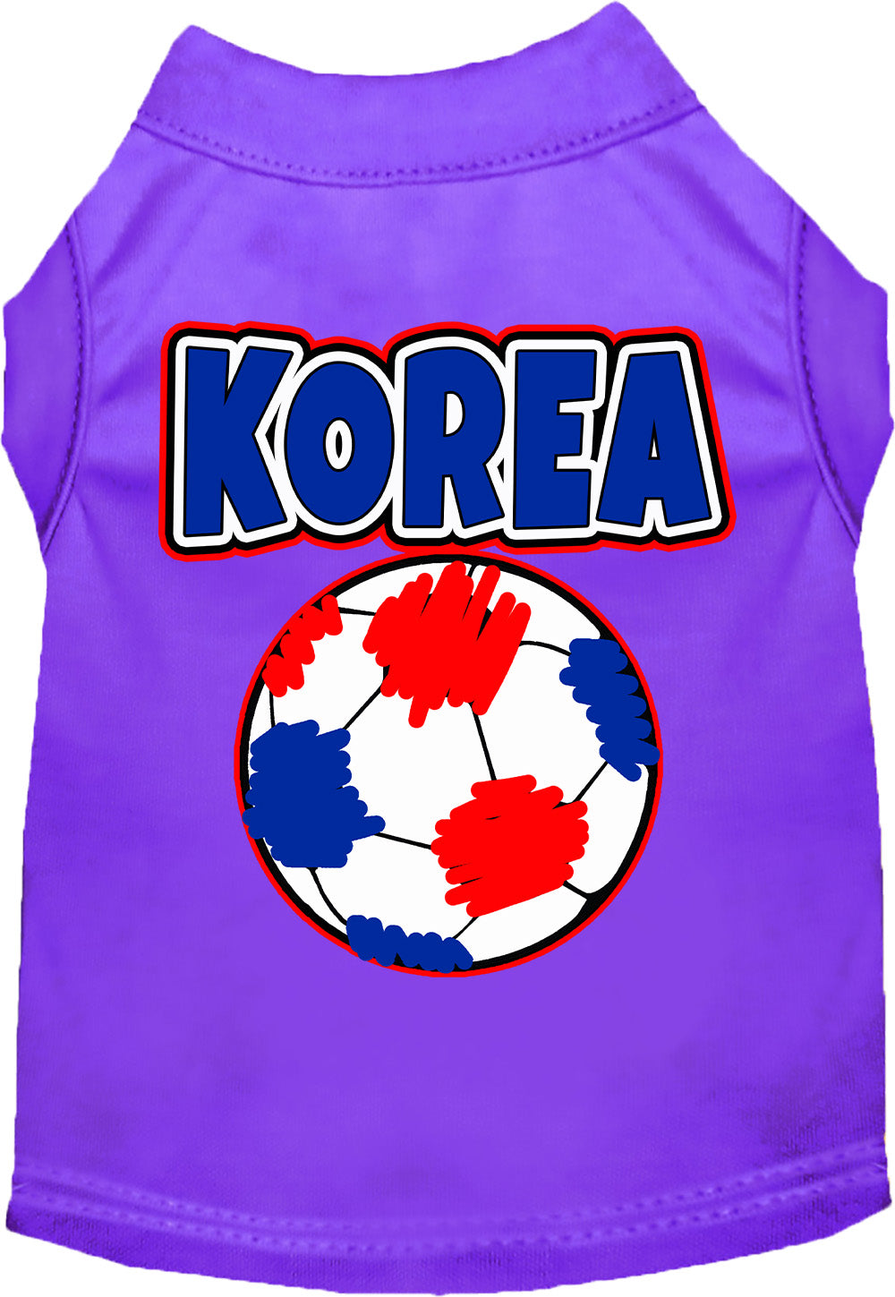 Korea Soccer Pet Shirt