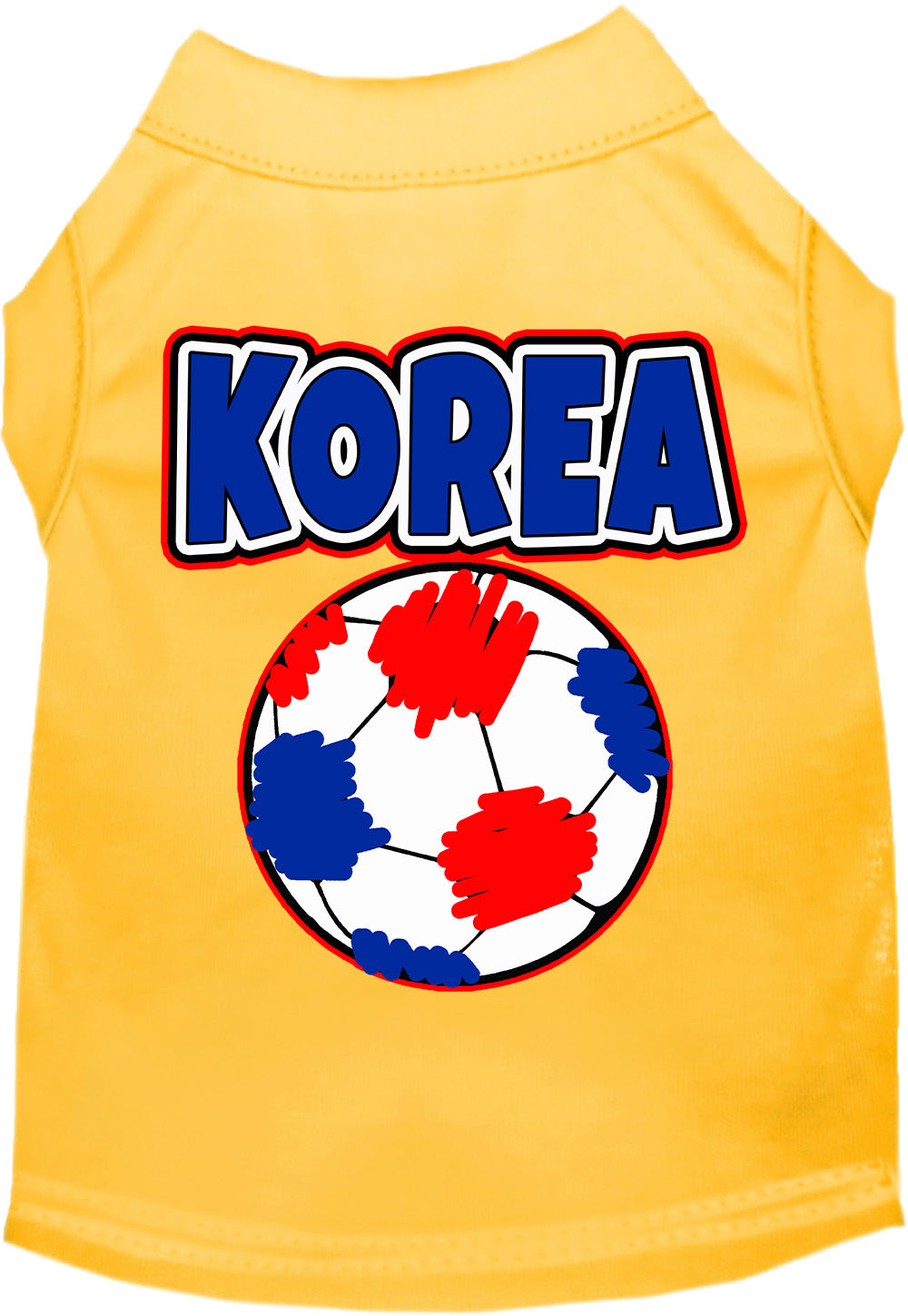 Korea Soccer Pet Shirt