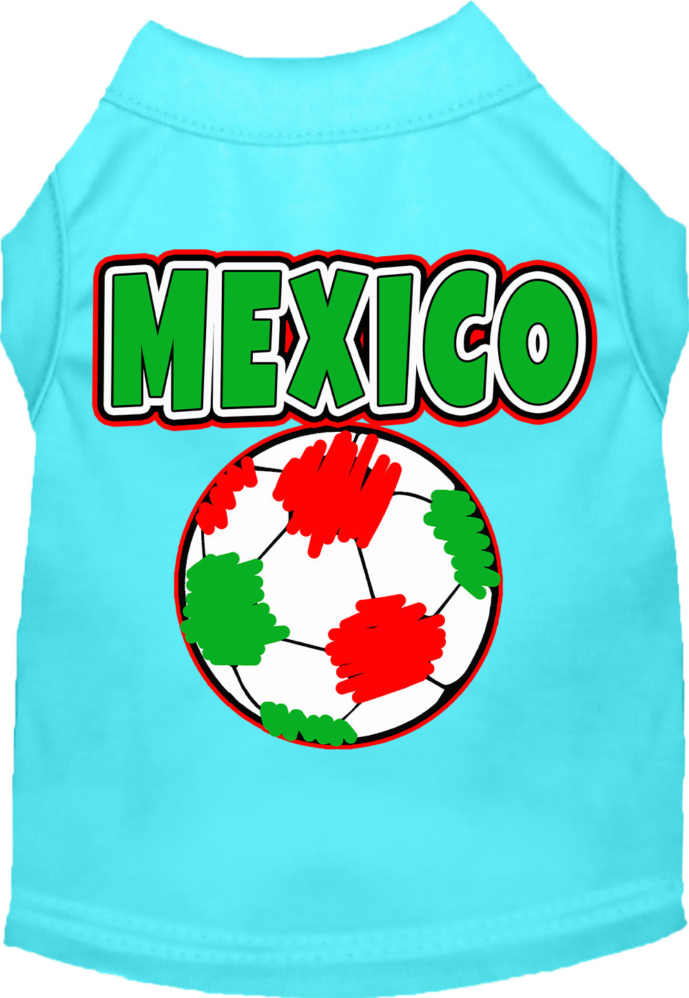 Mexico Soccer Pet Shirt