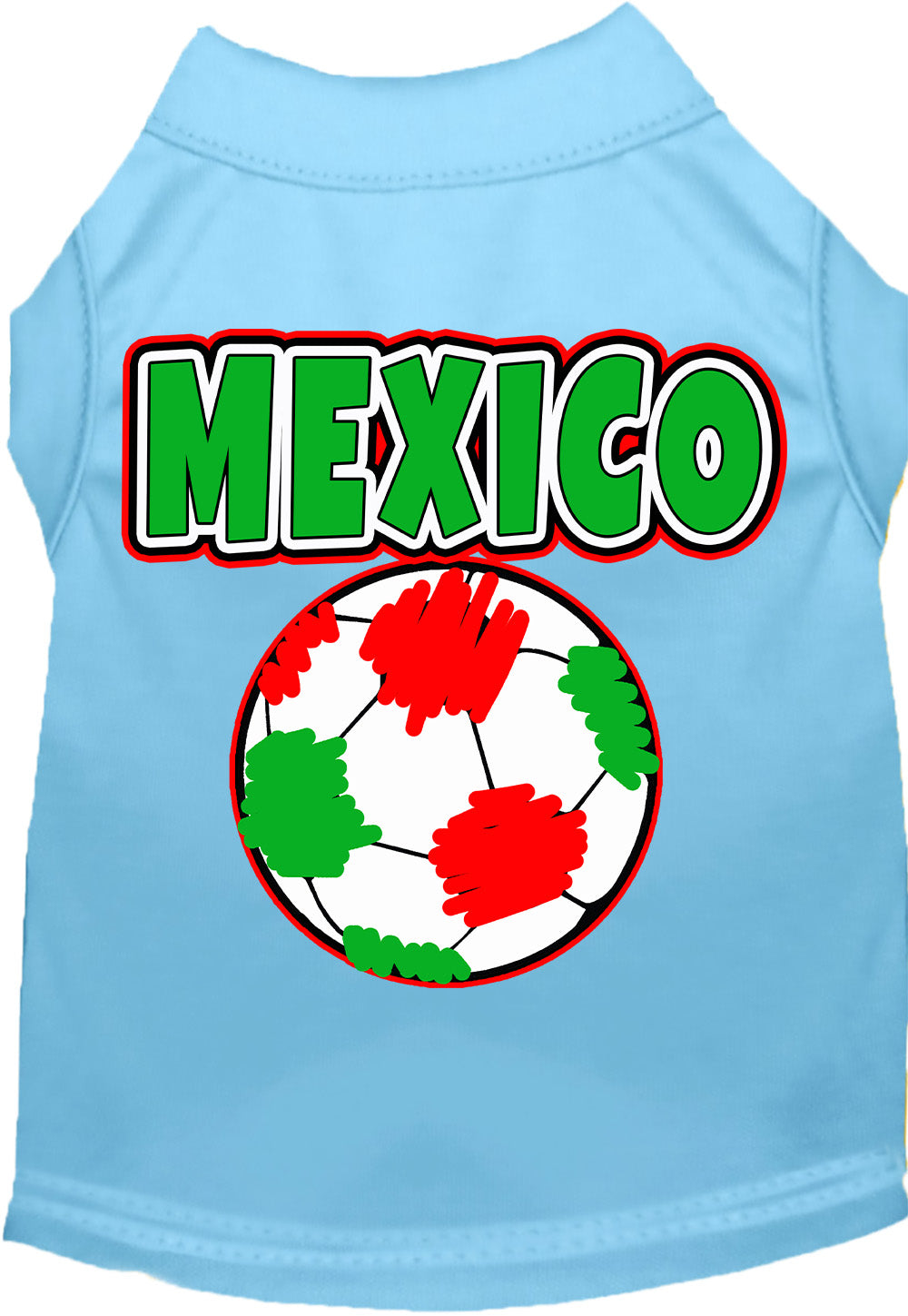 Mexico Soccer Pet Shirt