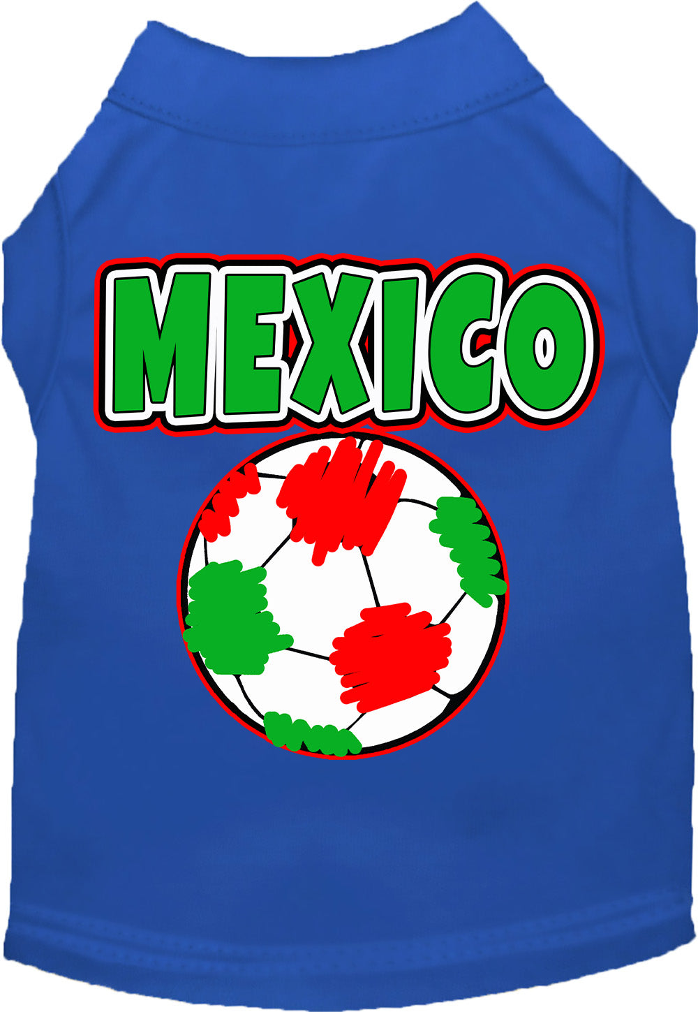 Mexico Soccer Pet Shirt