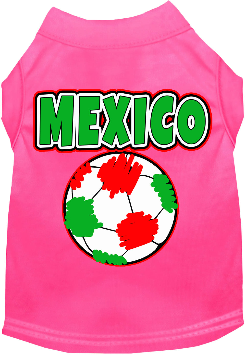 Mexico Soccer Pet Shirt