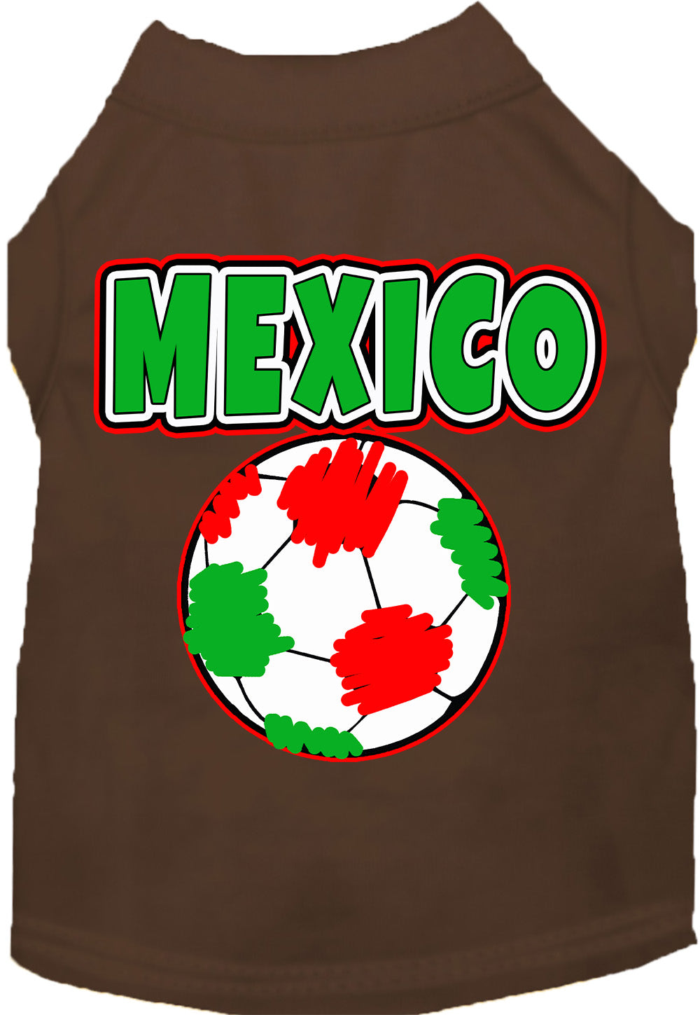 Mexico Soccer Pet Shirt