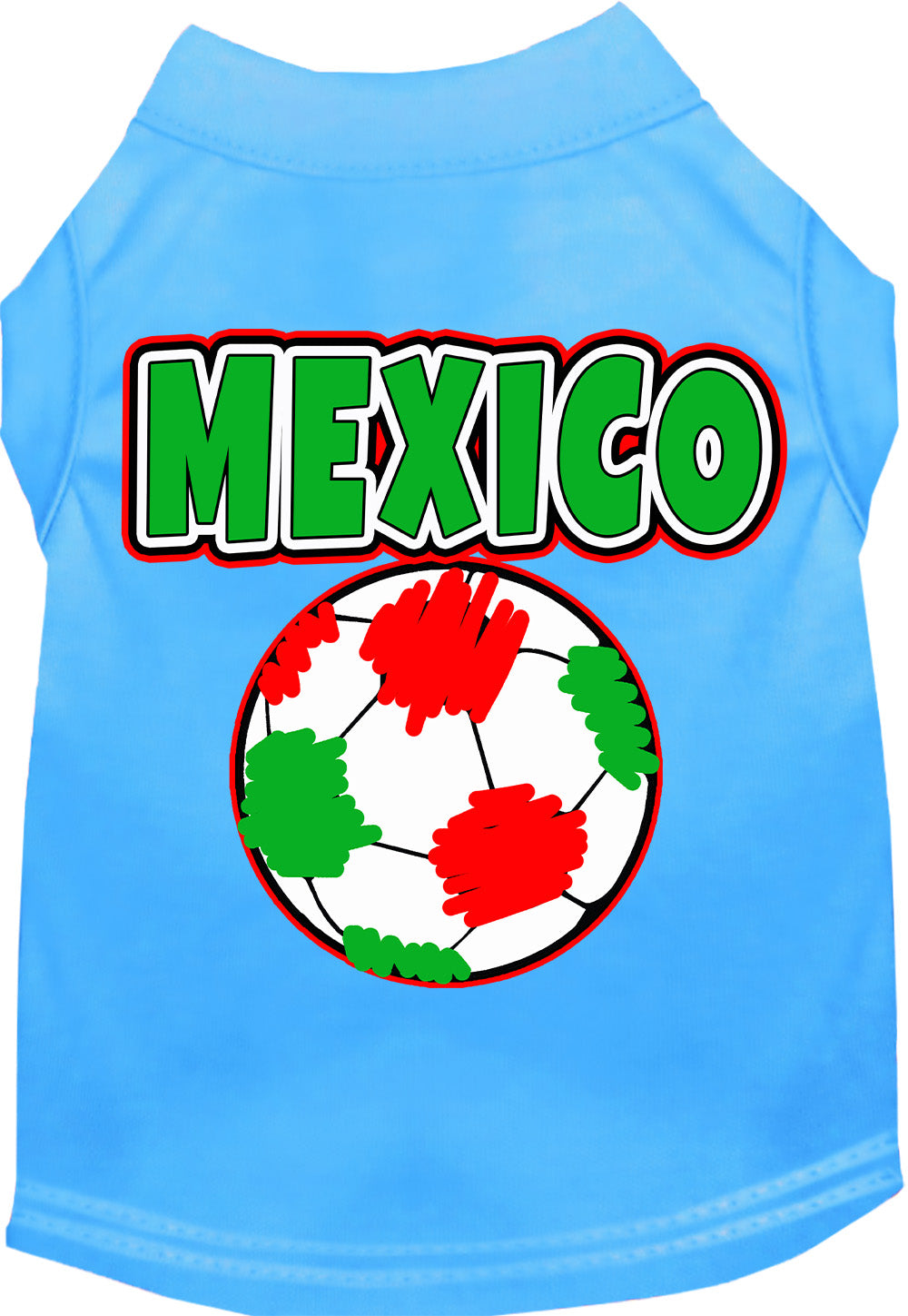 Mexico Soccer Pet Shirt