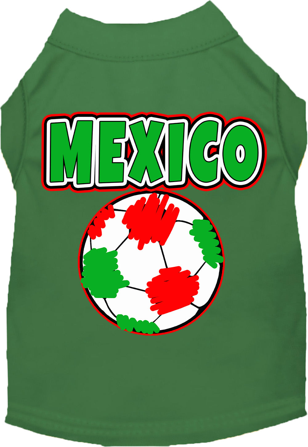 Mexico Soccer Pet Shirt