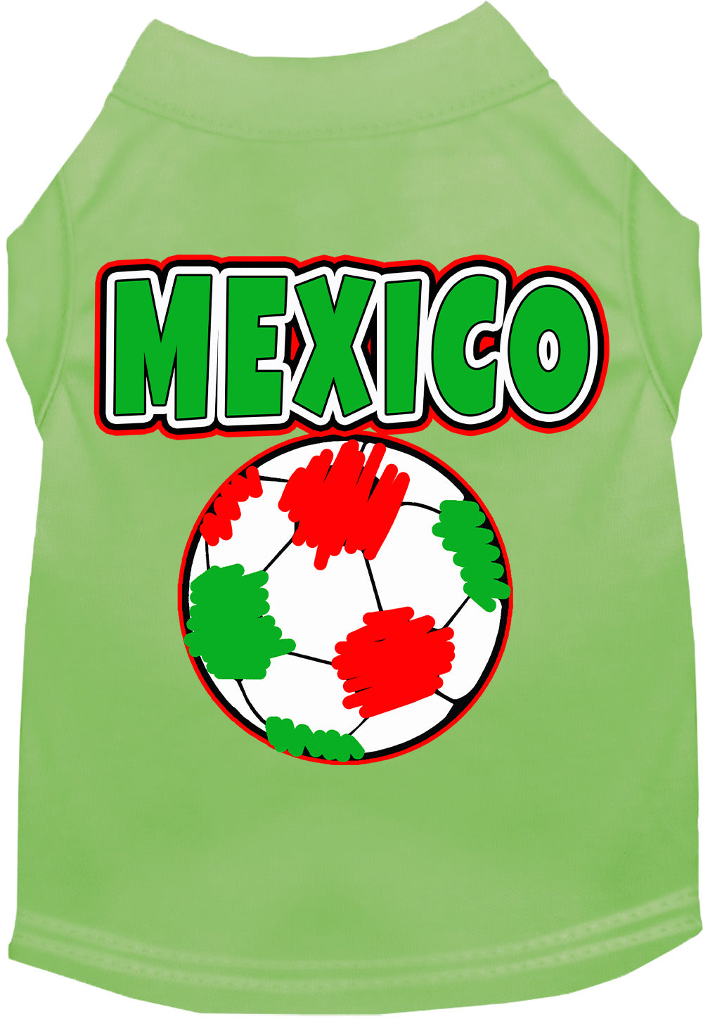 Mexico Soccer Pet Shirt