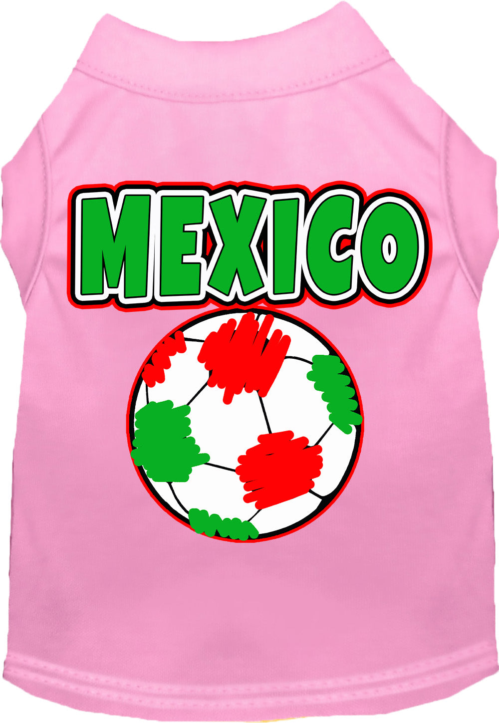 Mexico Soccer Pet Shirt