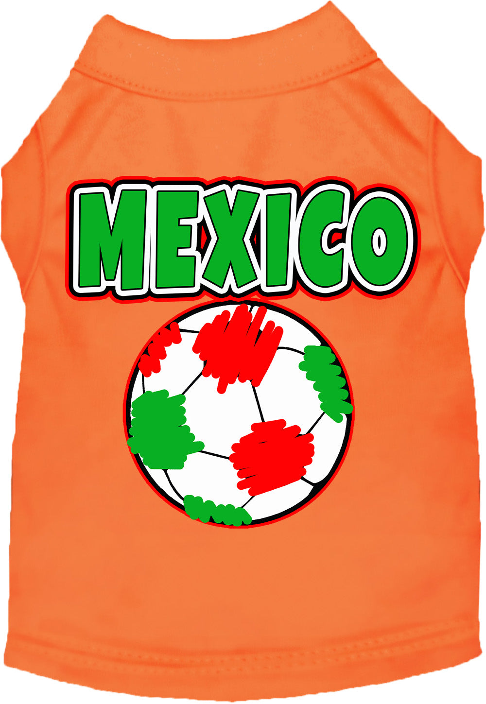 Mexico Soccer Pet Shirt