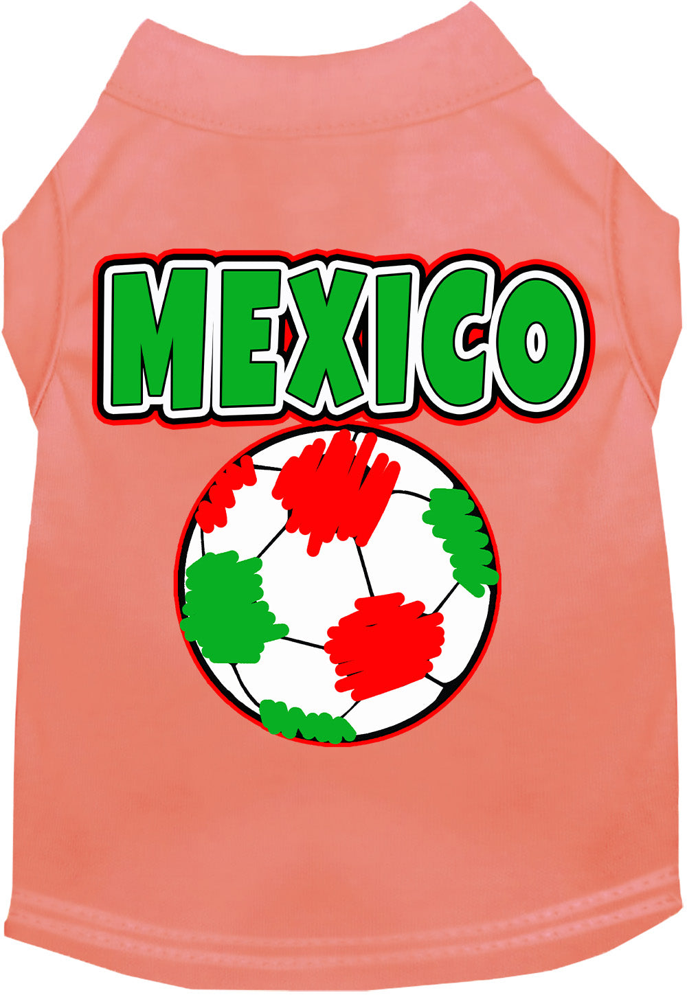 Mexico Soccer Pet Shirt