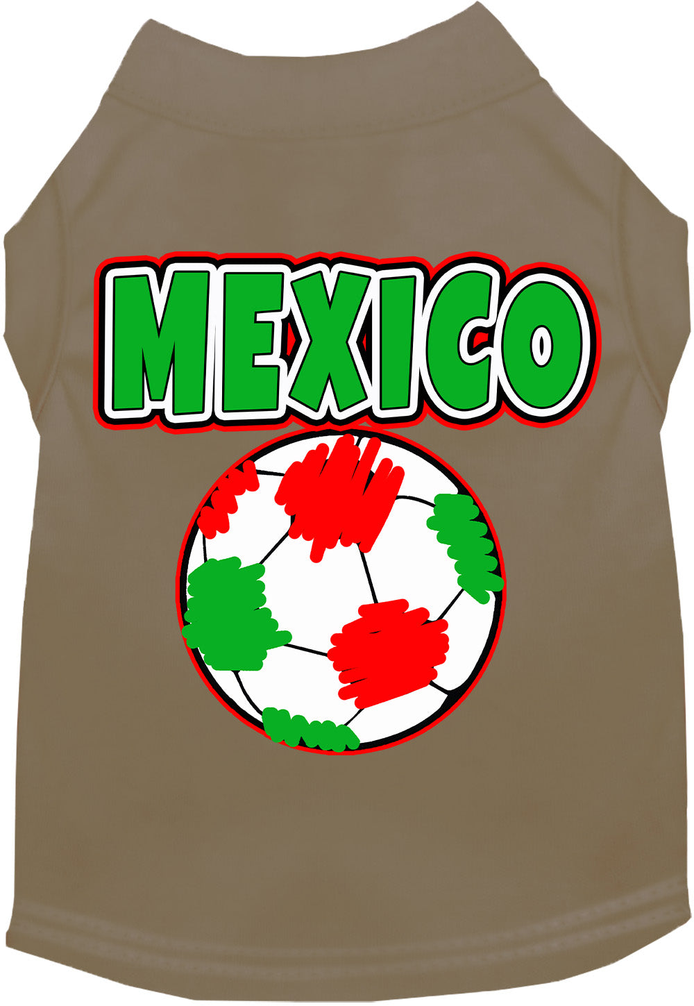 Mexico Soccer Pet Shirt