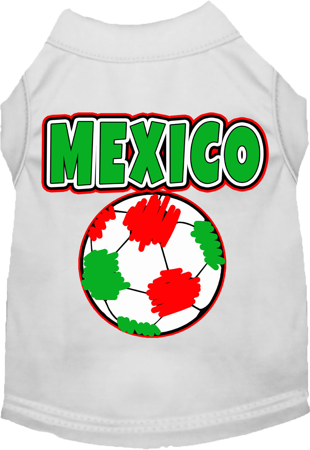 Mexico Soccer Pet Shirt