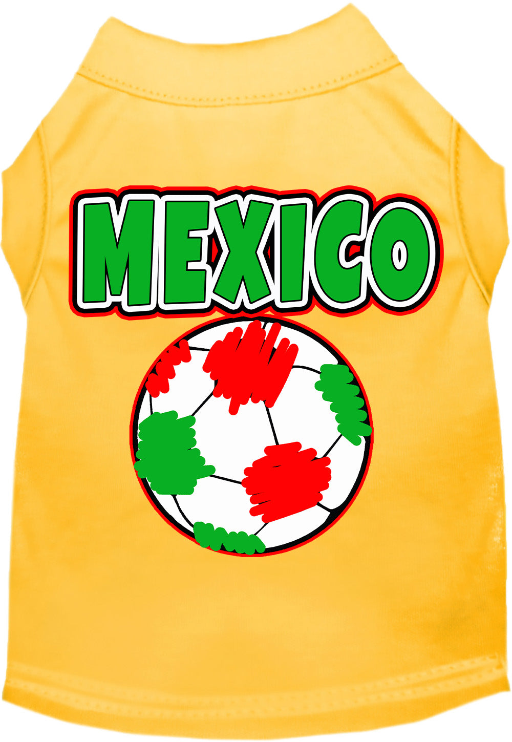 Mexico Soccer Pet Shirt