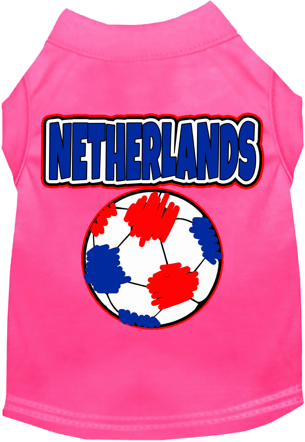 Netherlands Soccer Pet Shirt