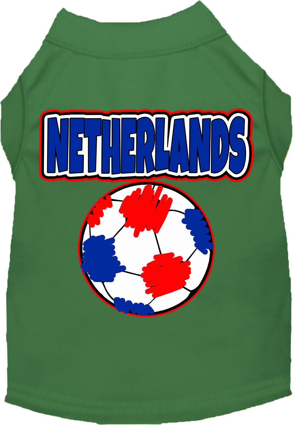 Netherlands Soccer Pet Shirt