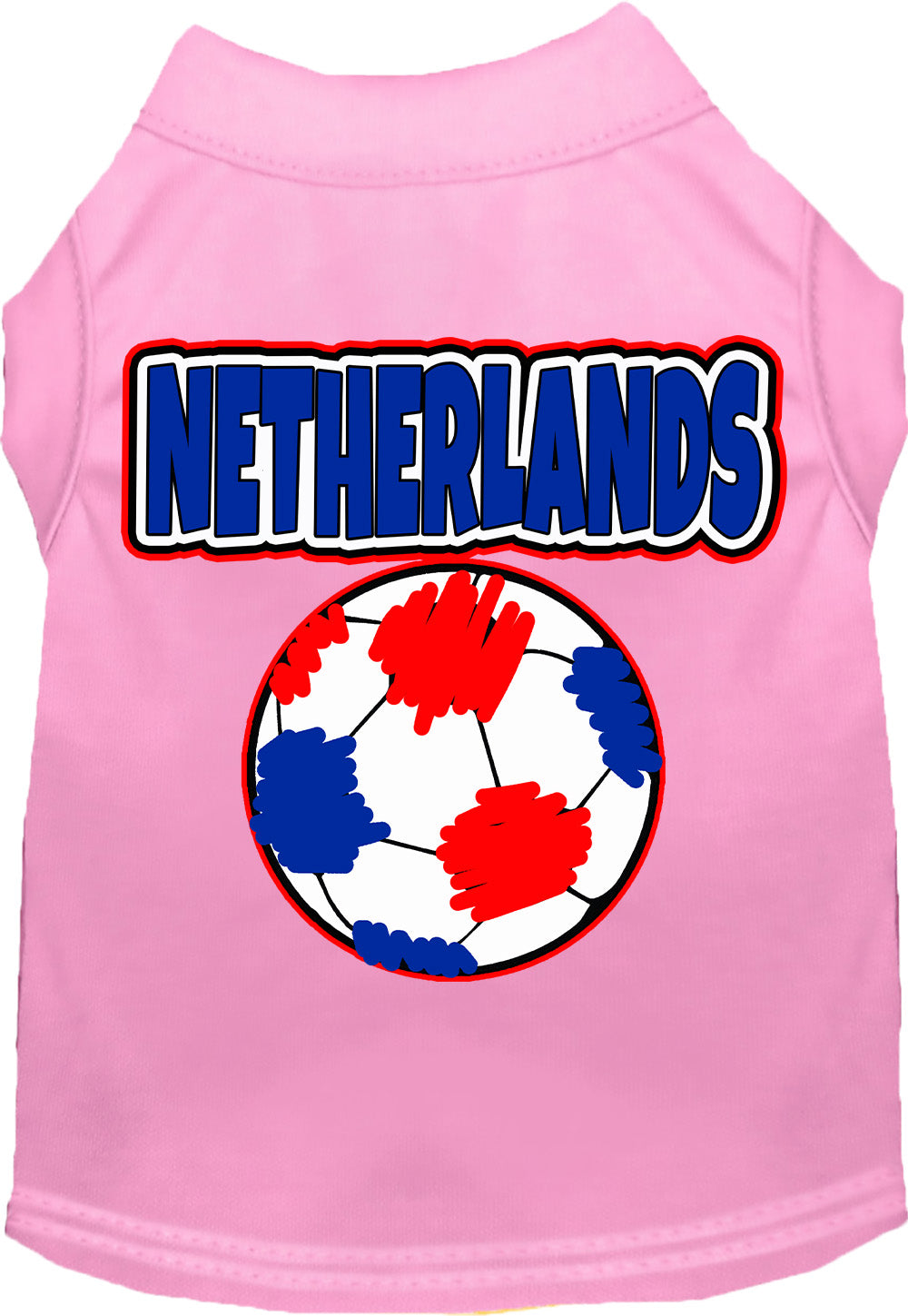 Netherlands Soccer Pet Shirt