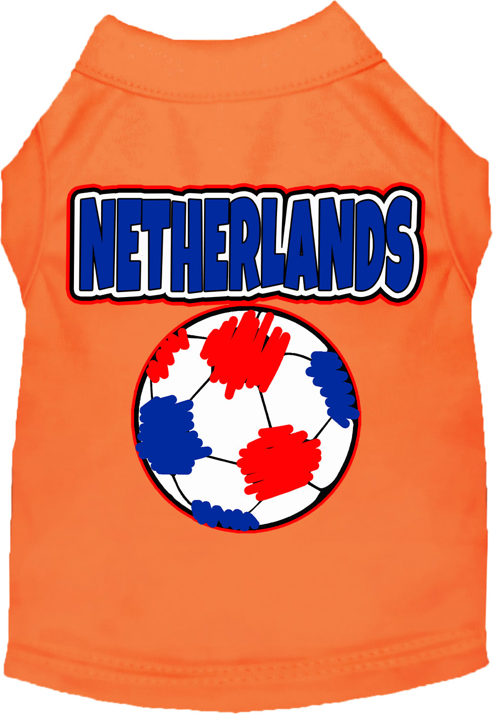 Netherlands Soccer Pet Shirt