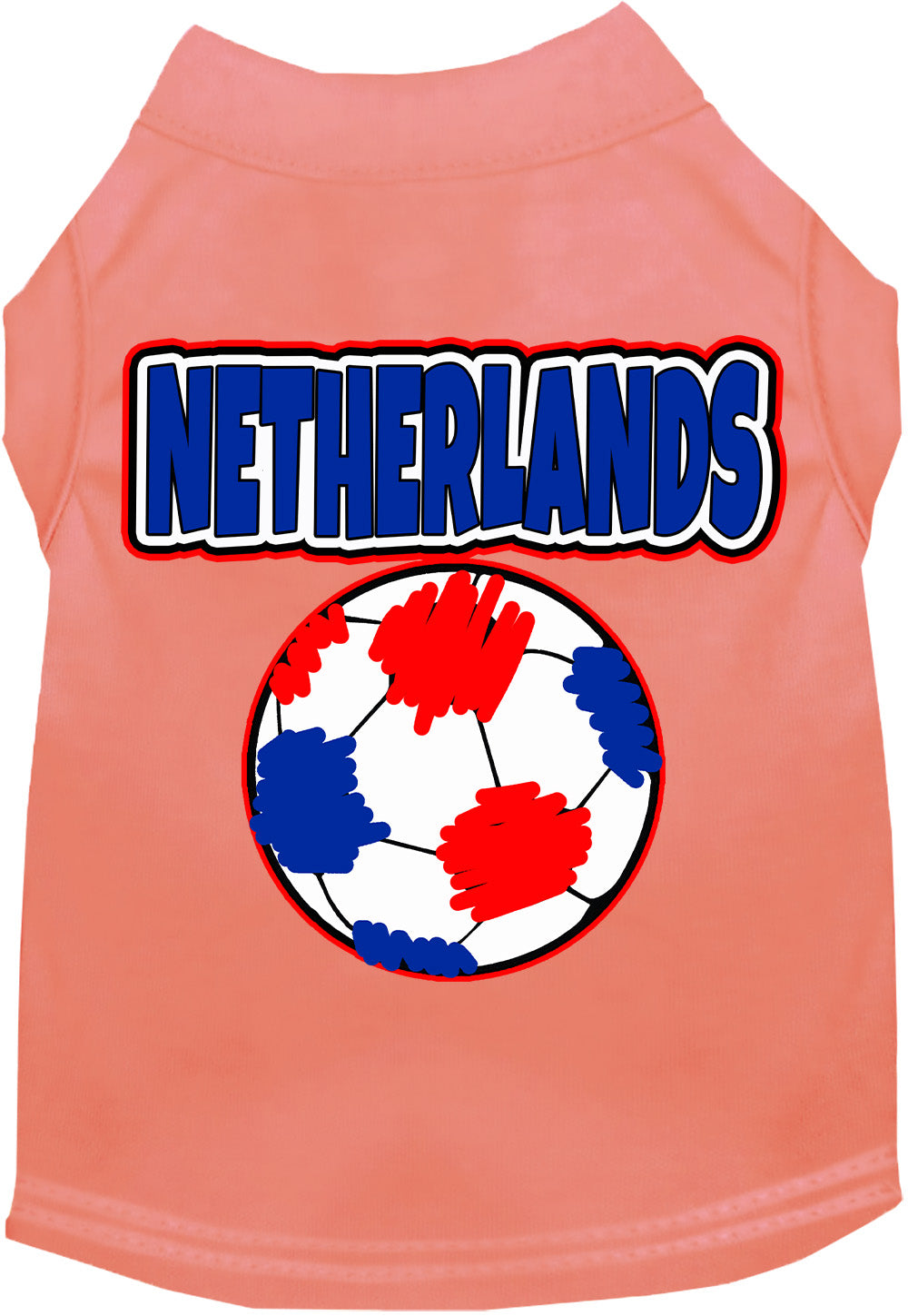 Netherlands Soccer Pet Shirt