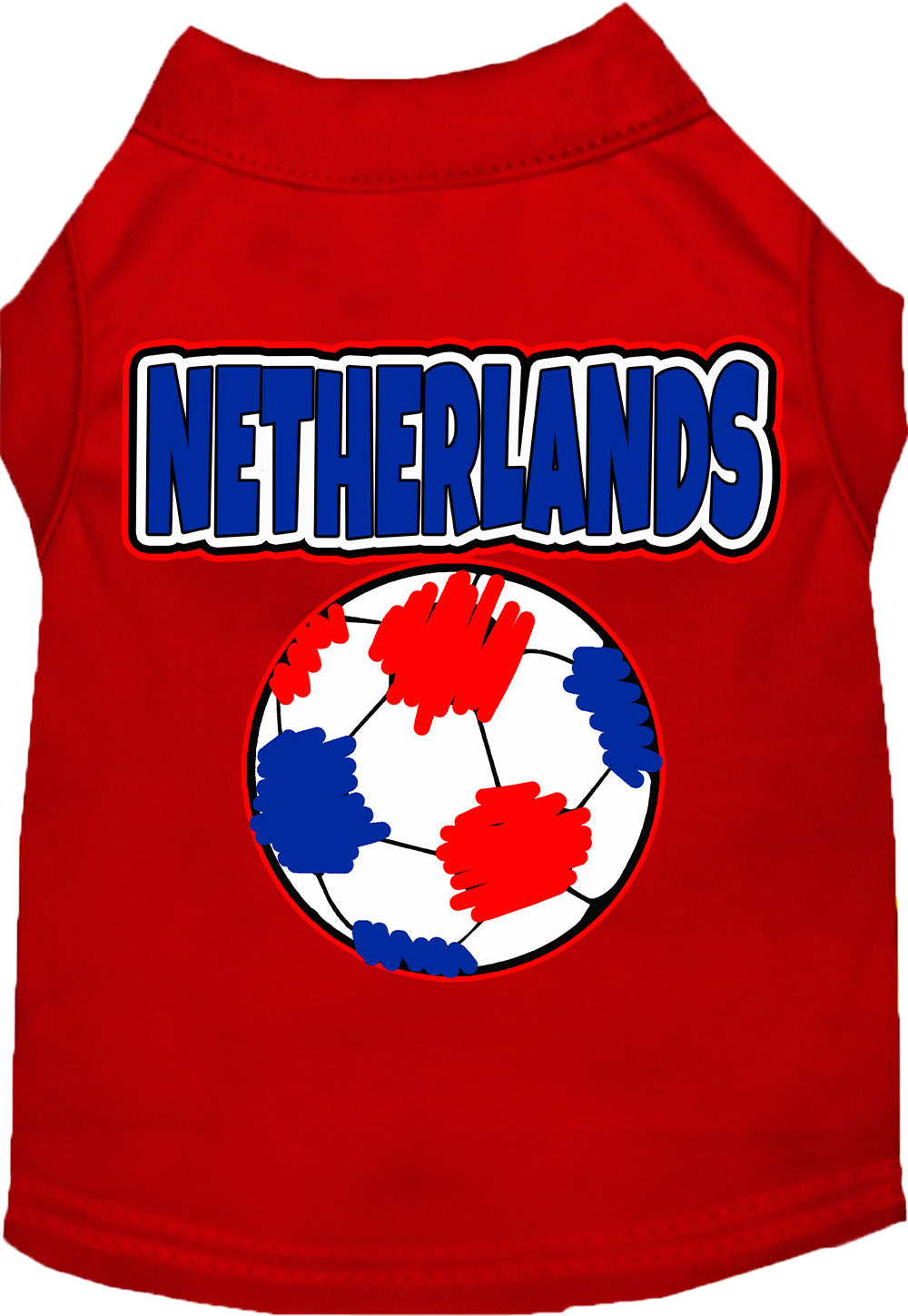 Netherlands Soccer Pet Shirt