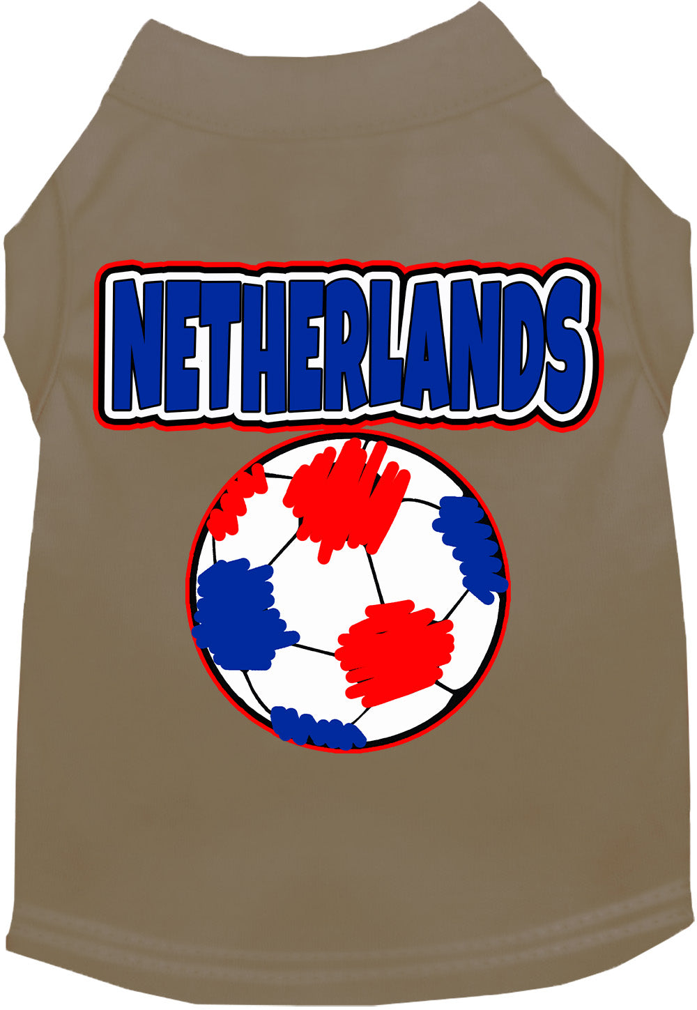 Netherlands Soccer Pet Shirt