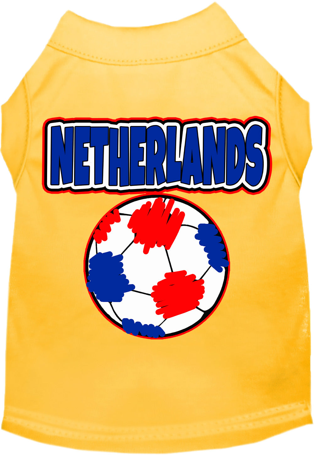 Netherlands Soccer Pet Shirt