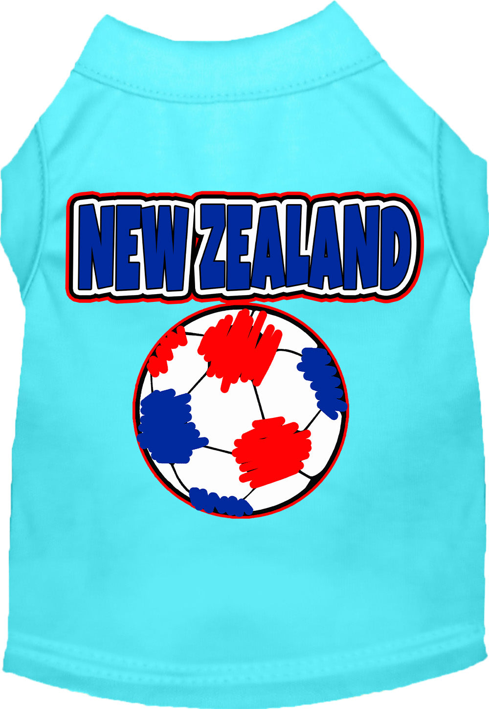 New Zealand Soccer Pet Shirt